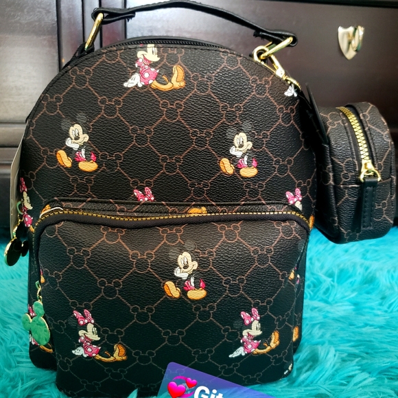 Disney Mickey & Minnie Monogram Weekender Bundle - Picture 9 of 13